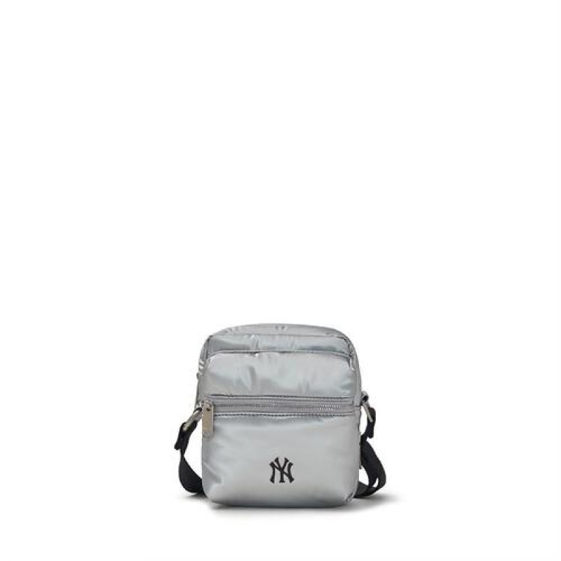 MLB Basic Luxleisure Crossbody Bags Silver | Australia_MLB27063