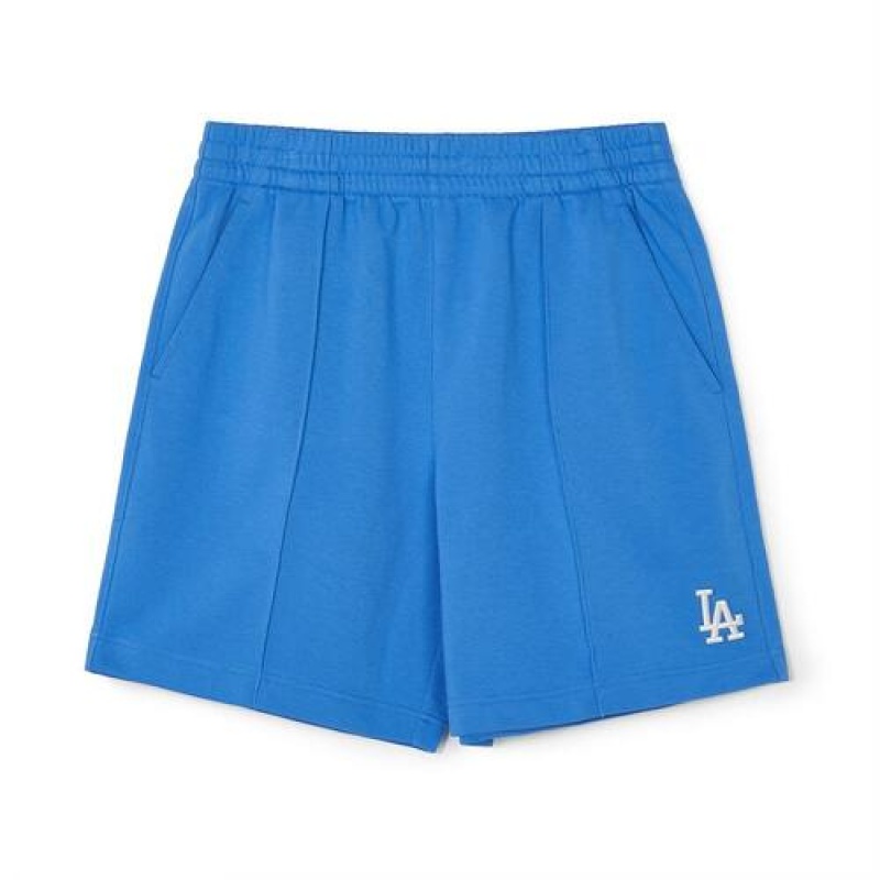 MLB Basic Medium Logo 7in Shorts Bottoms Blue | Australia_MLB73754