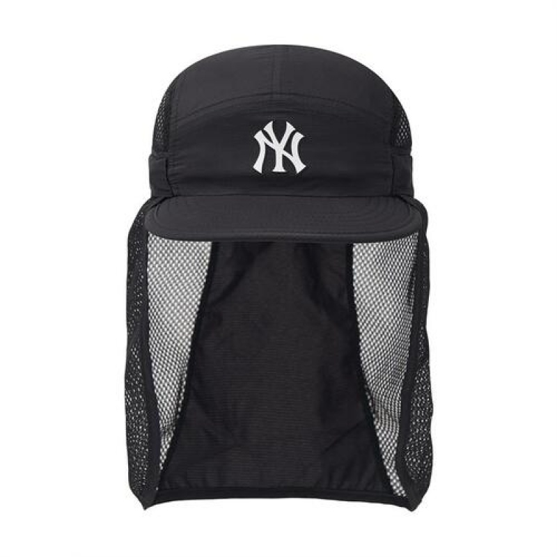 MLB Basic Mesh Cover Cap Black | Australia_MLB62099