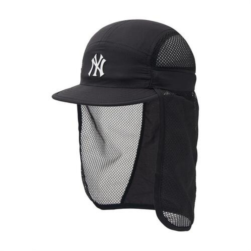 MLB Basic Mesh Cover Cap Black | Australia_MLB62099