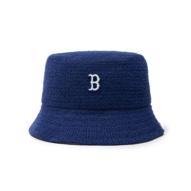 MLB Basic Press Bucket Cap Navy | Australia_MLB85019