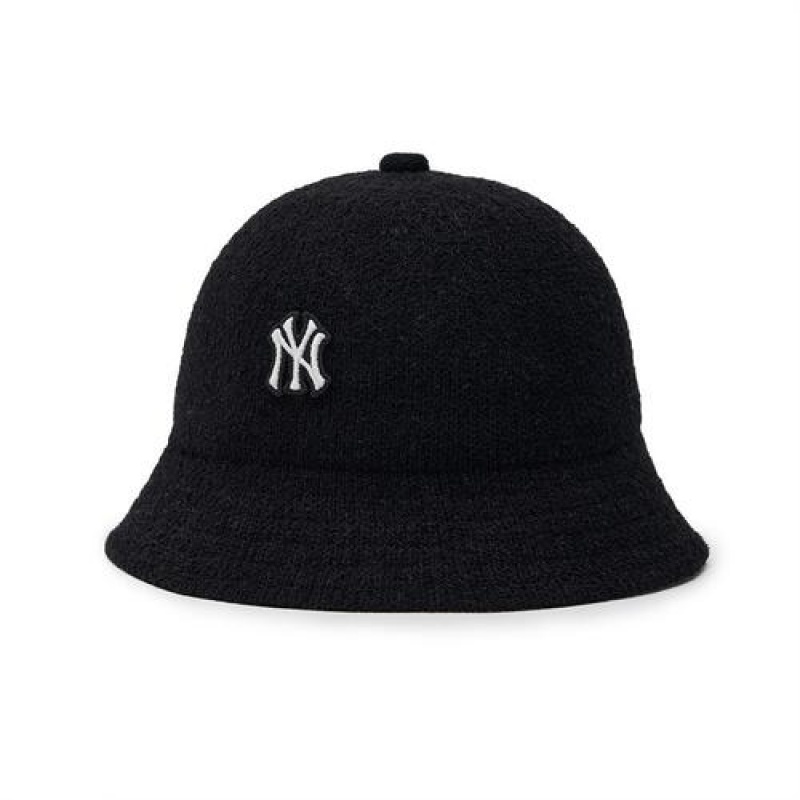 MLB Basic Press Dome Cap Black | Australia_MLB82910