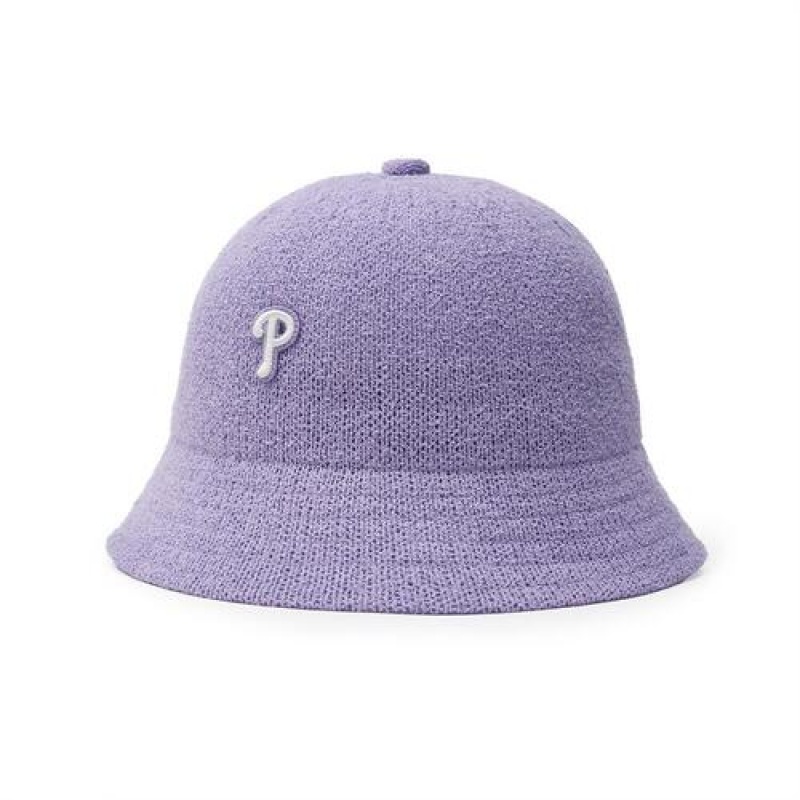 MLB Basic Press Dome Cap Purple | Australia_MLB63851