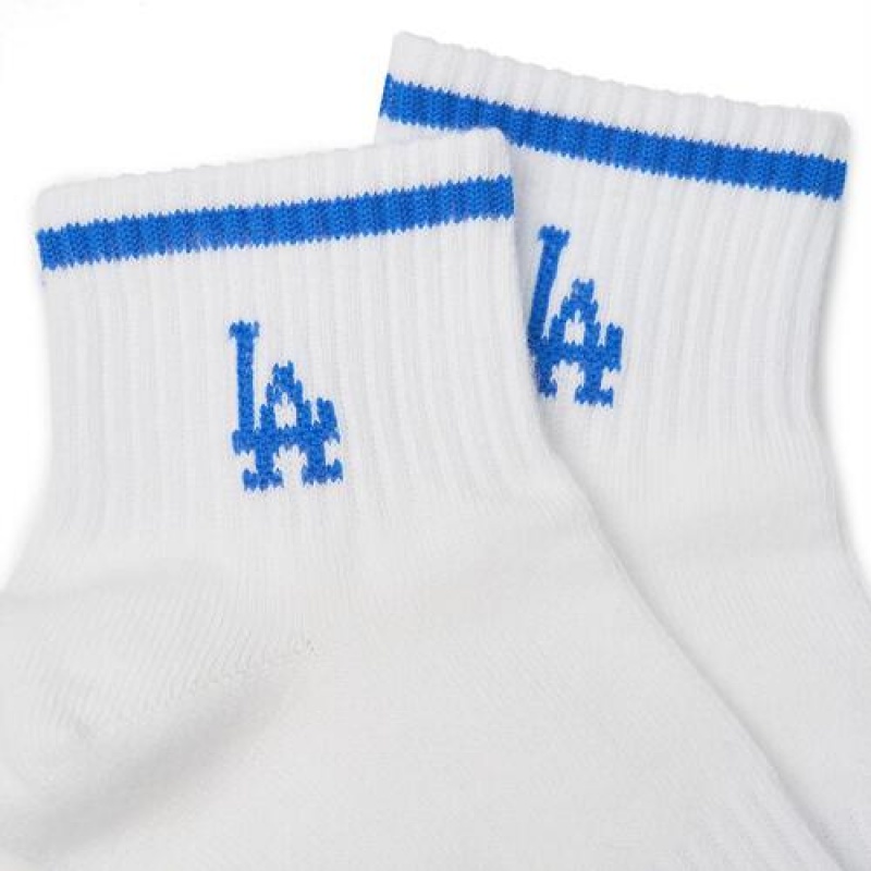 MLB Basic Short 2pairs Set Socks White | Australia_MLB53925