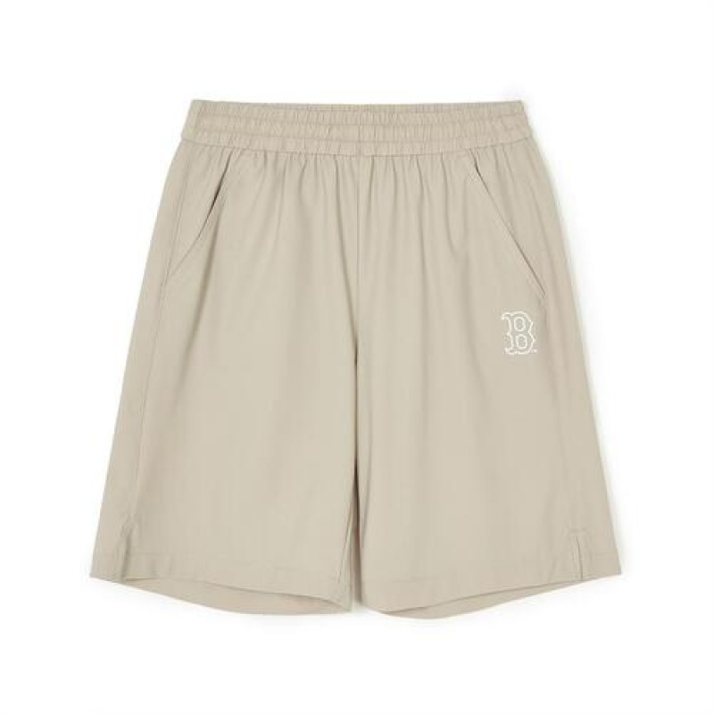 MLB Basic Tricot Short Wp Bottoms Grey | Australia_MLB43245