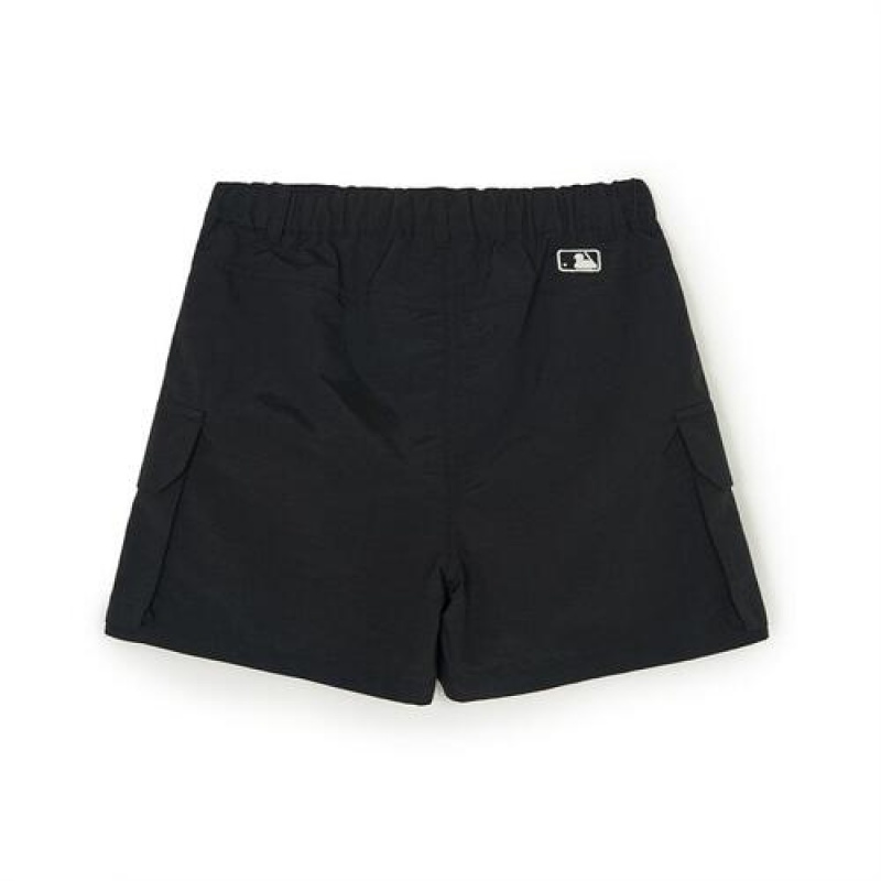 MLB Basic Woven Skirt Bottoms Black | Australia_MLB39738