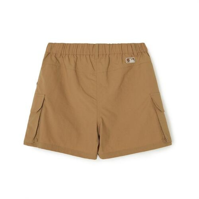 MLB Basic Woven Skirt Bottoms Brown | Australia_MLB67389