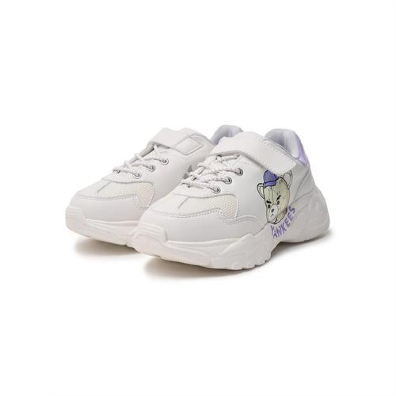 MLB Big Ball Chunky Mega Bear Shoes White | Australia_MLB26045