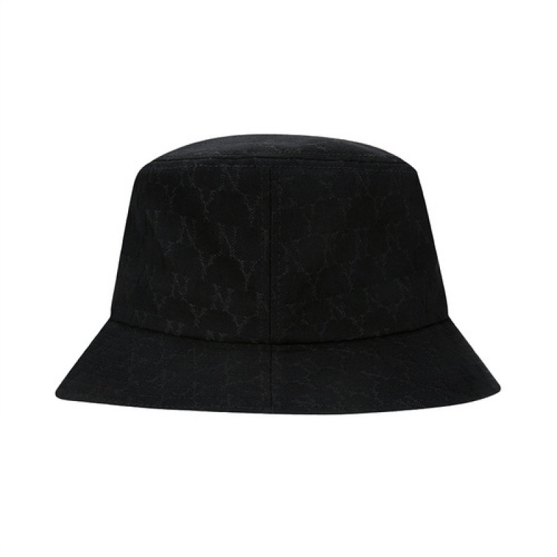 MLB Calssic Monogram Jacquard Hat Black | Australia_MLB13158