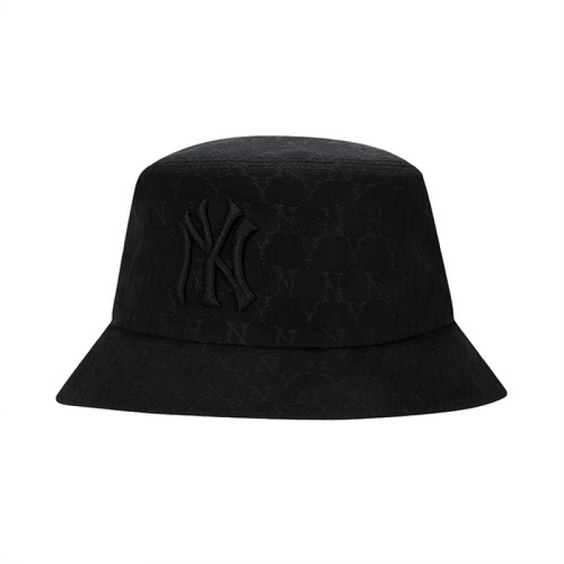 MLB Calssic Monogram Jacquard Hat Black | Australia_MLB13158