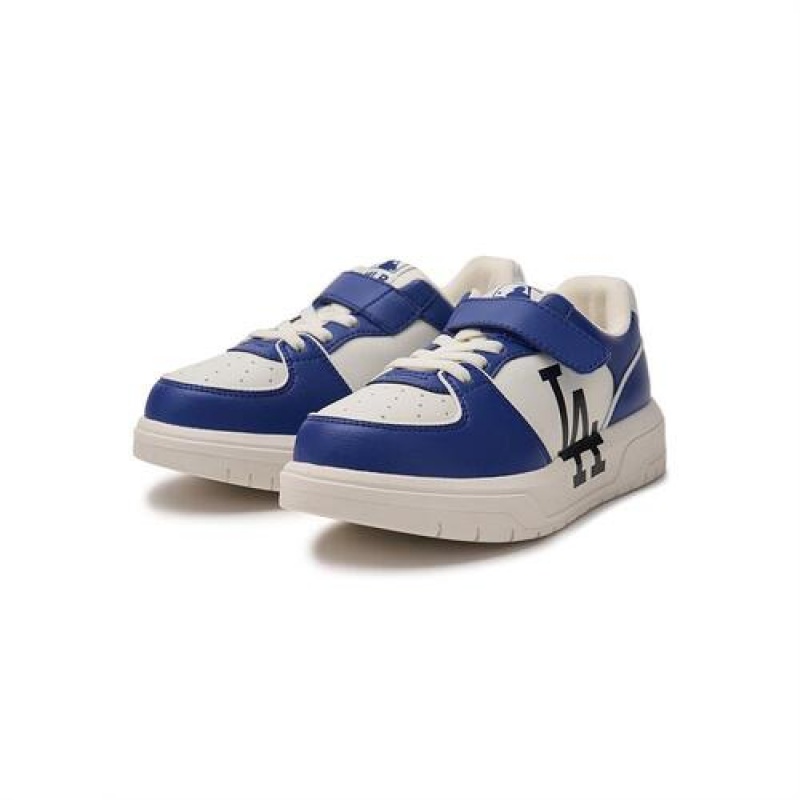 MLB Chunky Liner Saffiano Shoes Blue | Australia_MLB78297