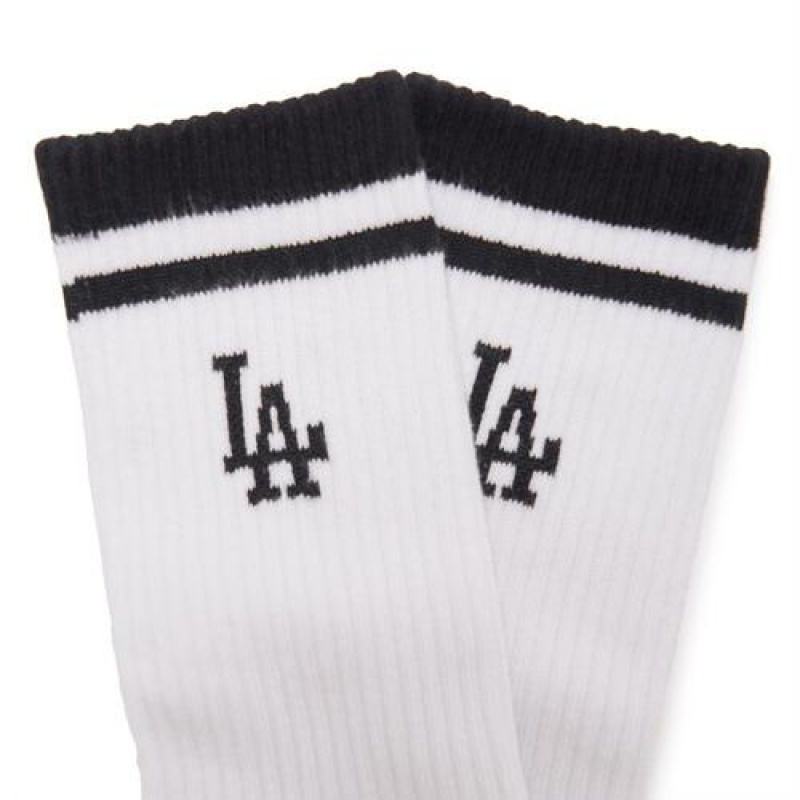 MLB Daily Stripe Socks White | Australia_MLB72868