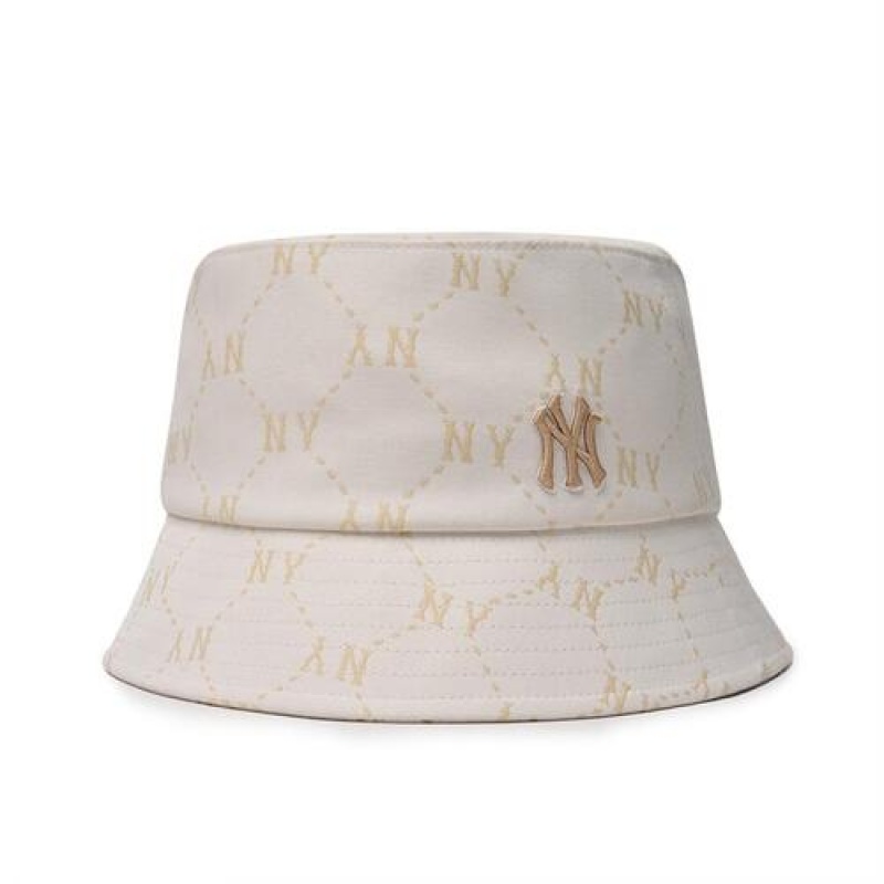 MLB Dia Monogram Hat White | Australia_MLB66068