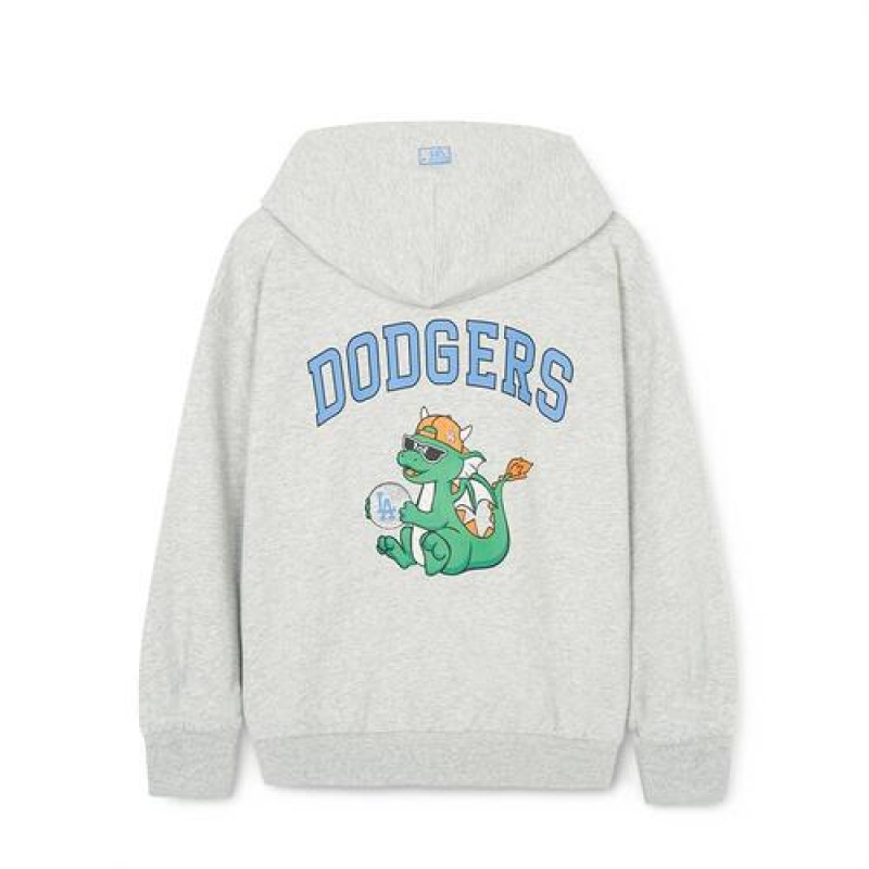 MLB Dragon Hoodie Tops White | Australia_MLB55804