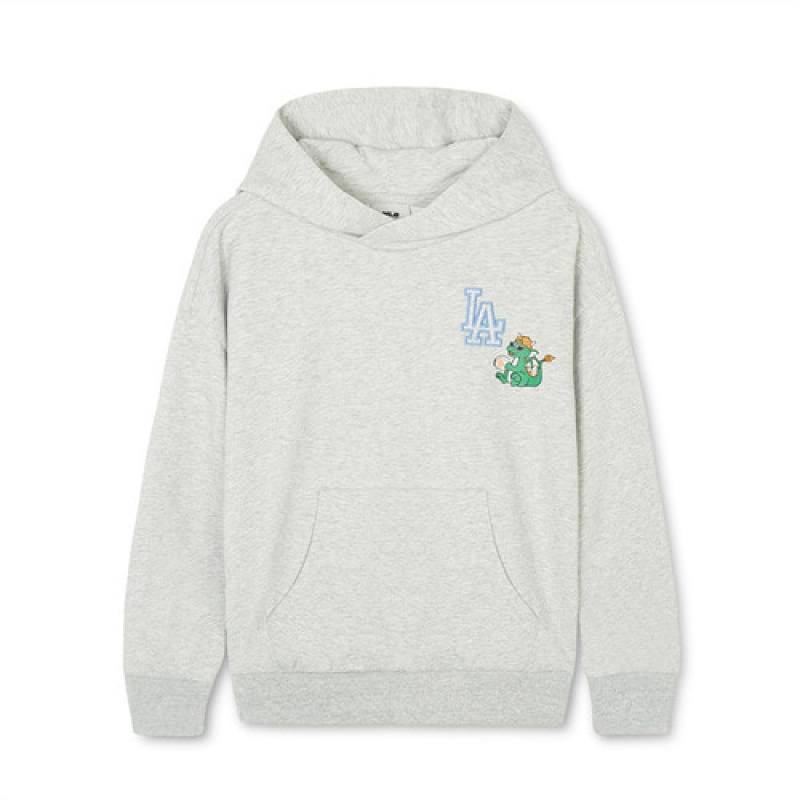 MLB Dragon Hoodie Tops White | Australia_MLB55804