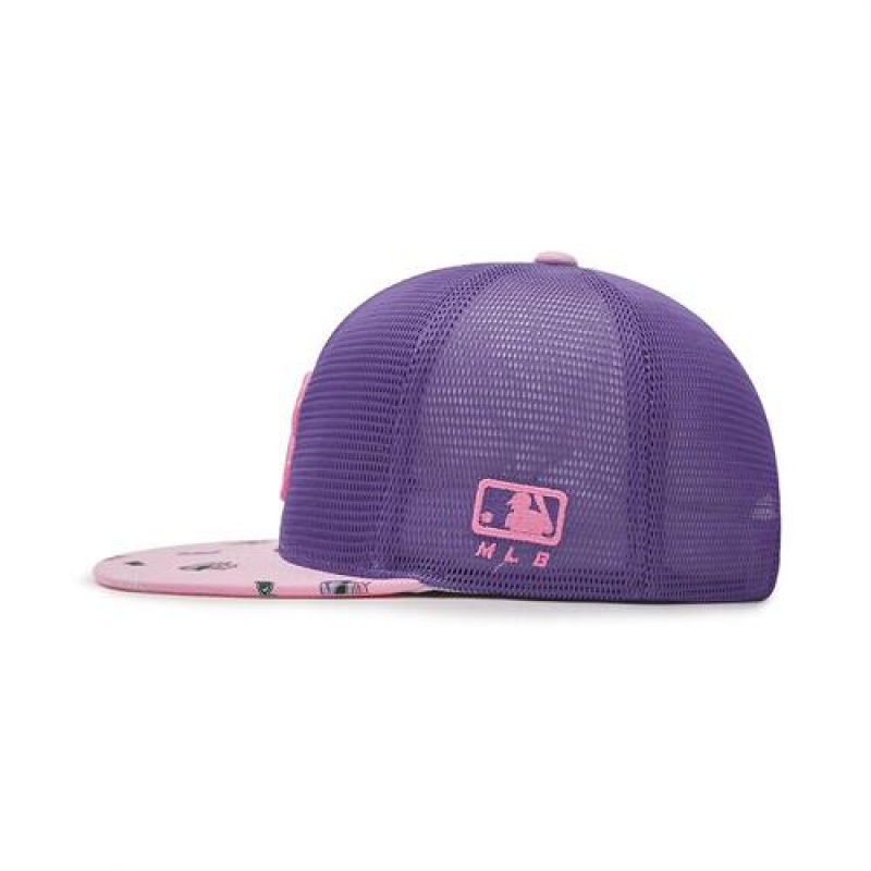 MLB Dragon Snapback Cap Purple | Australia_MLB95220