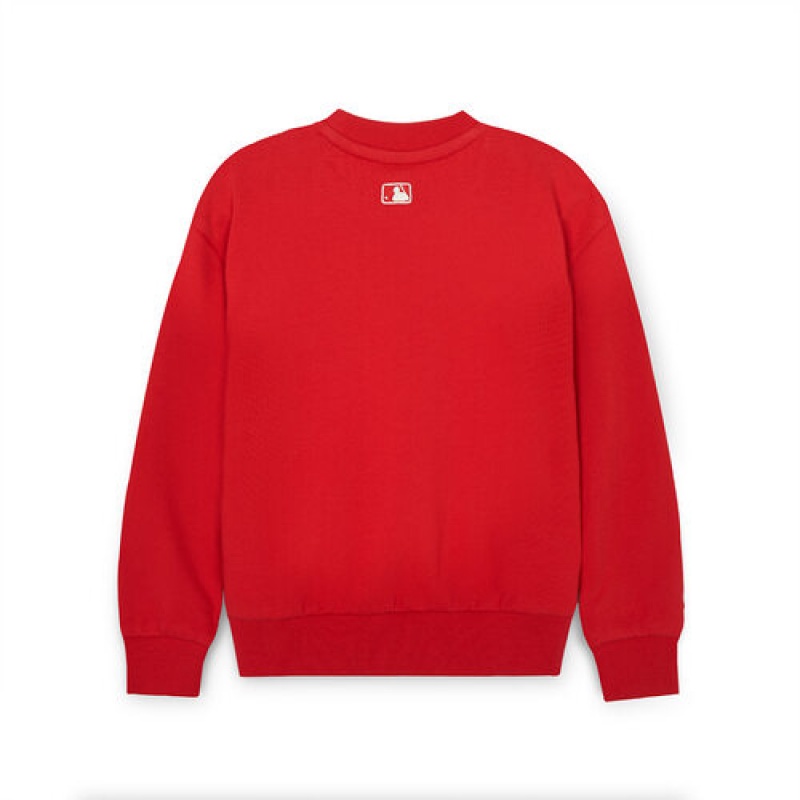 MLB Dragon Sweatshirt Tops Red | Australia_MLB17906