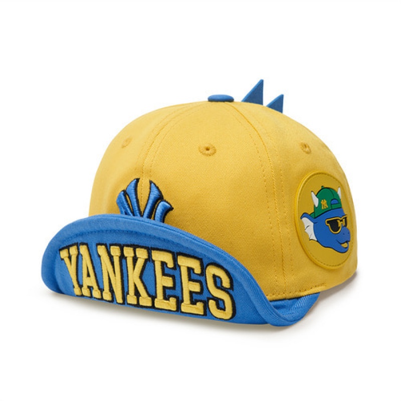 MLB Dragon Wire Cap Yellow | Australia_MLB44327