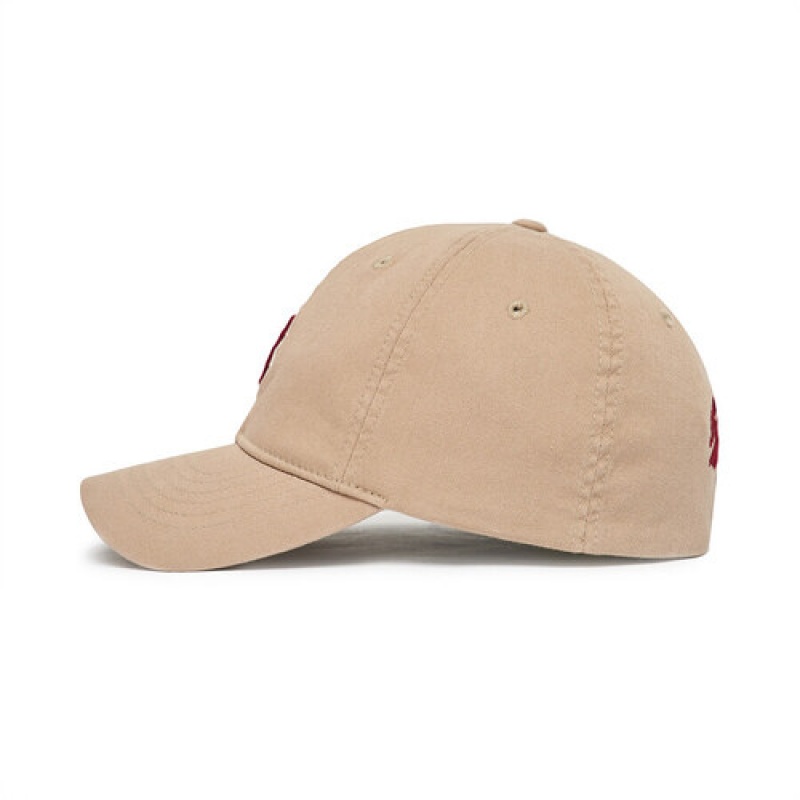 MLB Fielder Flex Baseball Caps Beige | Australia_MLB90856