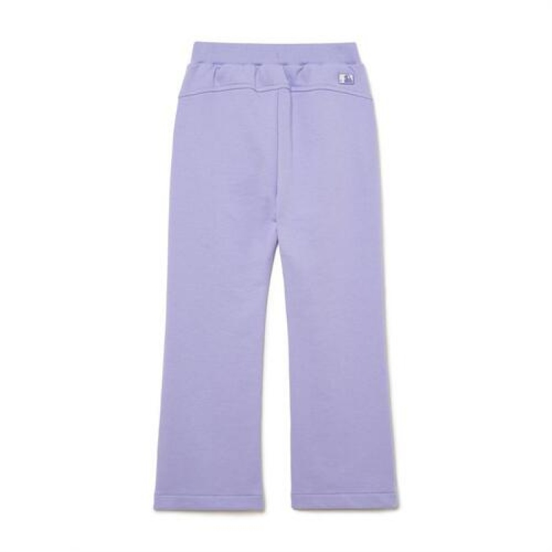 MLB Girl`s Basic Pants Bottoms Purple | Australia_MLB86389