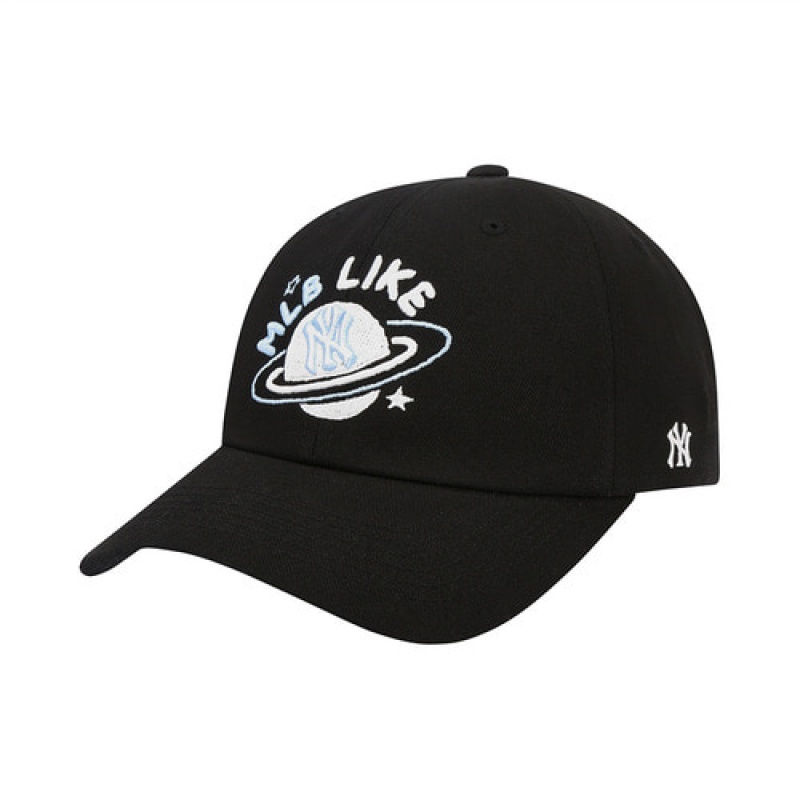 MLB Like Planet Baseball Caps Black | Australia_MLB37983