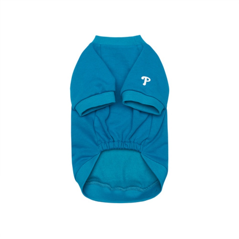 MLB Like Planet Sweatshirt Pet Blue | Australia_MLB33021