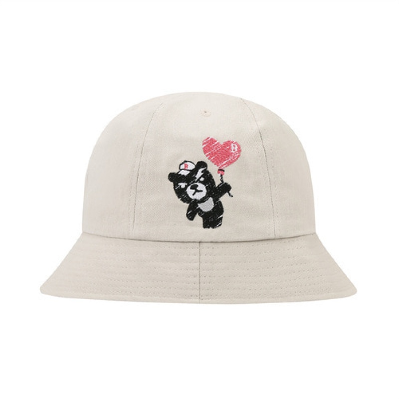 MLB Mega Bear Dome Hat White | Australia_MLB38739