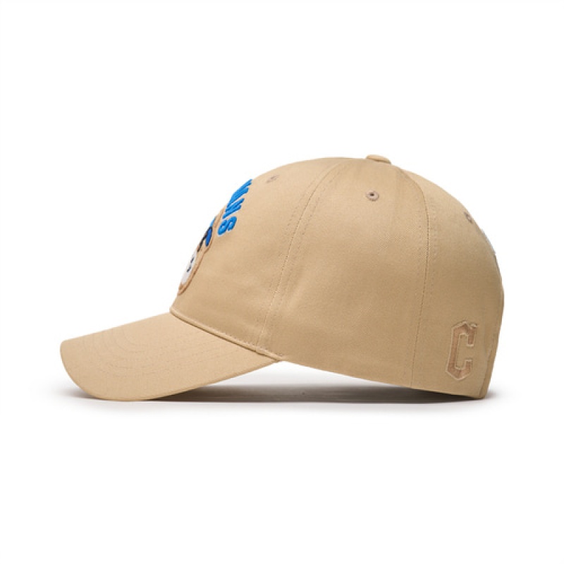 MLB Mega Bear Structured Baseball Caps Beige | Australia_MLB18972