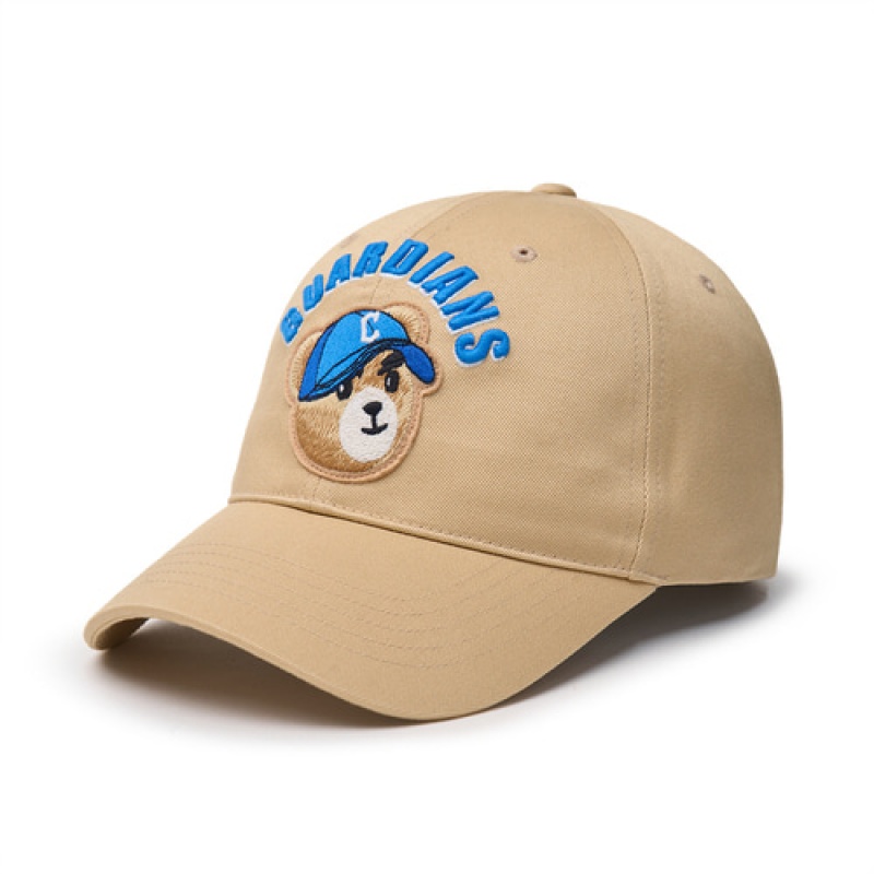 MLB Mega Bear Structured Baseball Caps Beige | Australia_MLB18972