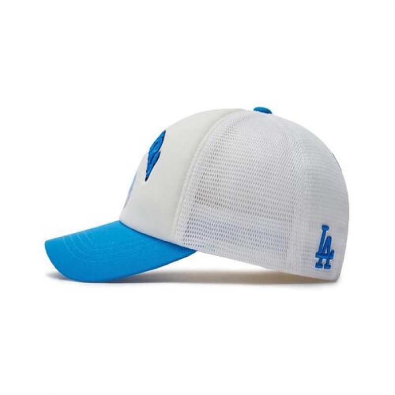 MLB Megabear Point Mesh Cap White / Blue | Australia_MLB51119