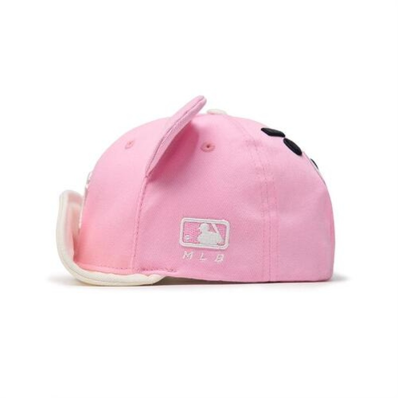 MLB Megabear Wire Cap Pink | Australia_MLB83980