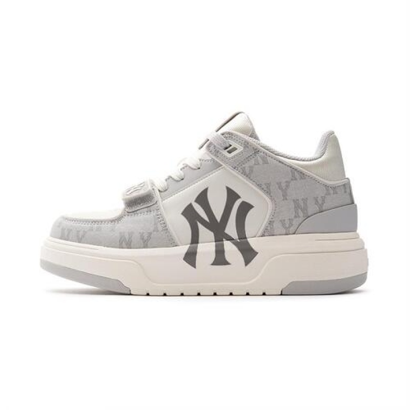 MLB Mid Denim New York Yankees Chunky Liner Grey | Australia_MLB29572