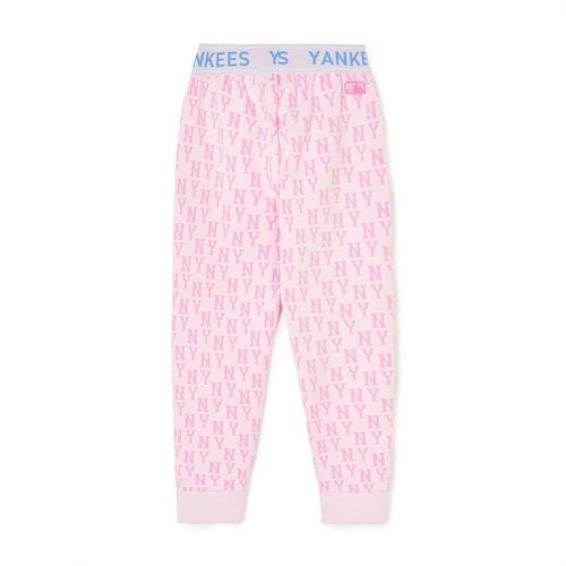 MLB Monotive Pants Bottoms Pink | Australia_MLB25787