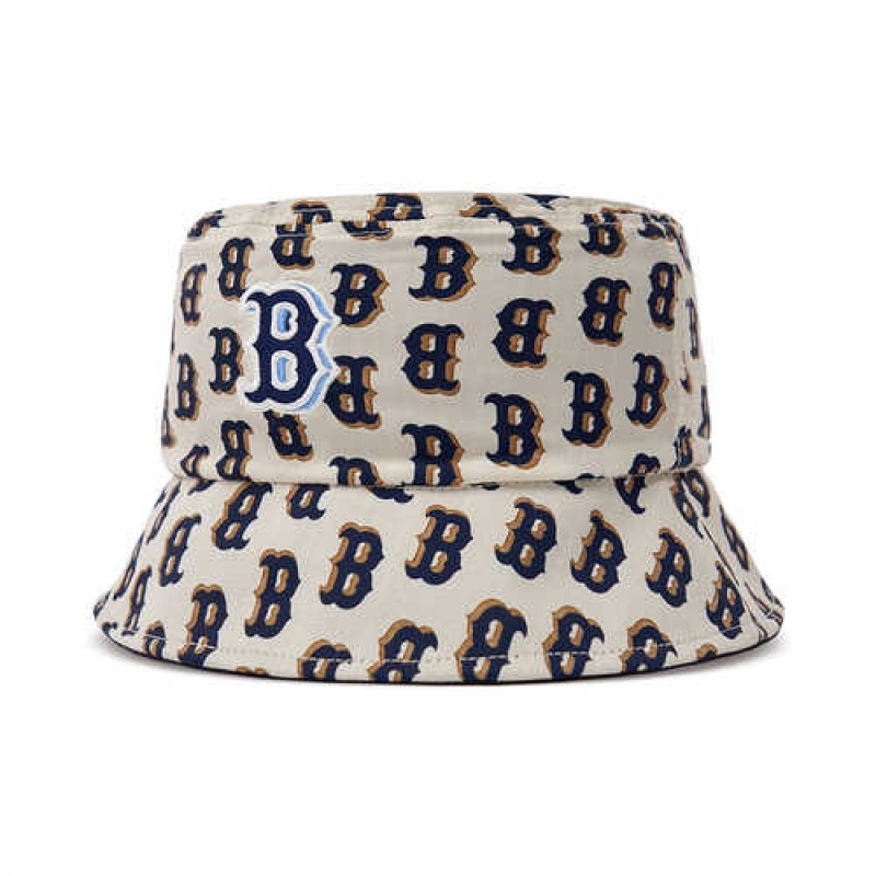 MLB Monotive Reversible Bucket Cap White / Black | Australia_MLB44655