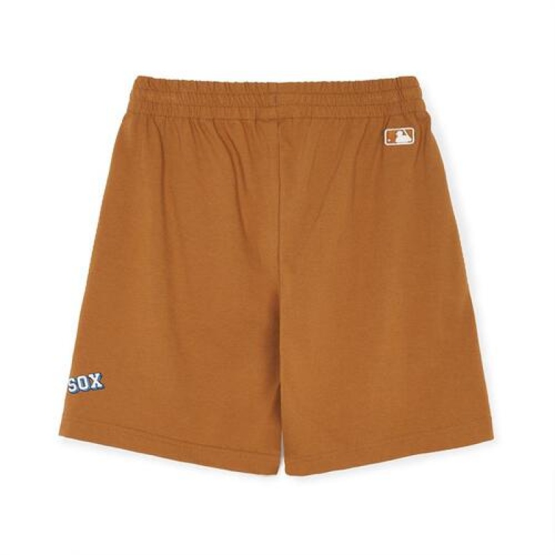 MLB Monotive Shorts Bottoms Brown | Australia_MLB46336