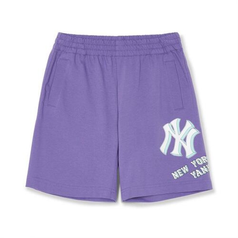 MLB Monotive Shorts Bottoms Purple | Australia_MLB98892