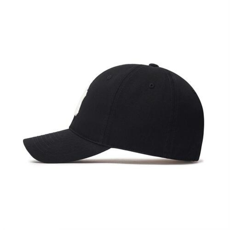 MLB N Cover Fit Slider Baseball Caps Black | Australia_MLB22682