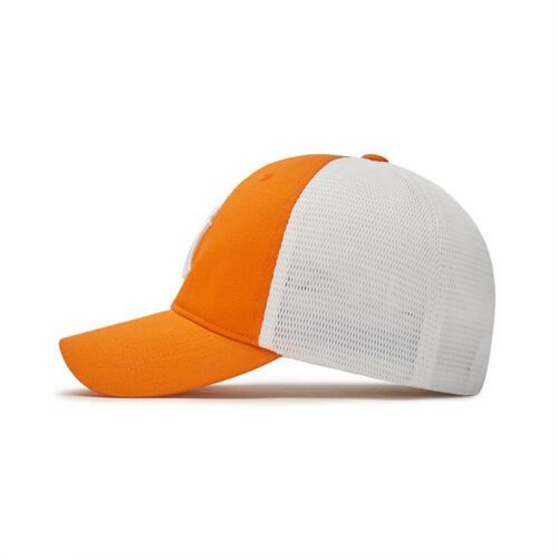 MLB New Cover Mesh Cap Orange | Australia_MLB24171