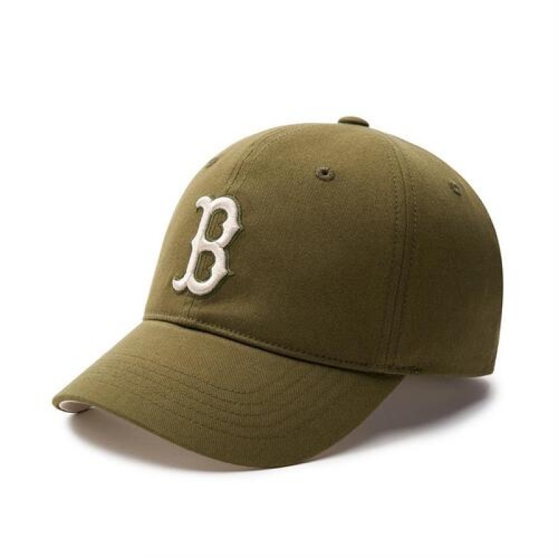 MLB New Fielder Unstructured Baseball Caps Green | Australia_MLB53969