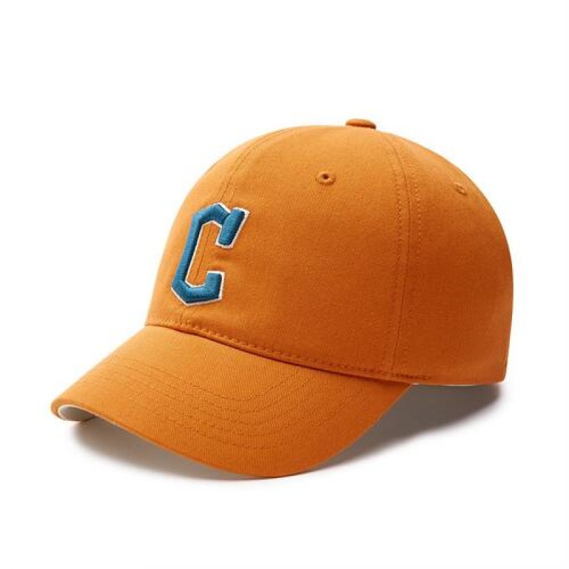 MLB New Fielder Unstructured Baseball Caps Orange | Australia_MLB65015