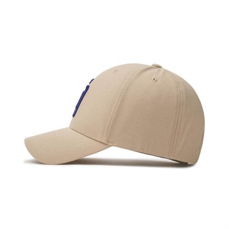 MLB New Fit Structured Baseball Caps Beige | Australia_MLB94148