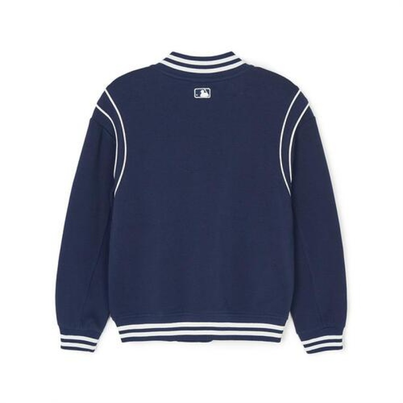 MLB New Varsity Jumper Outerwear Navy | Australia_MLB56698