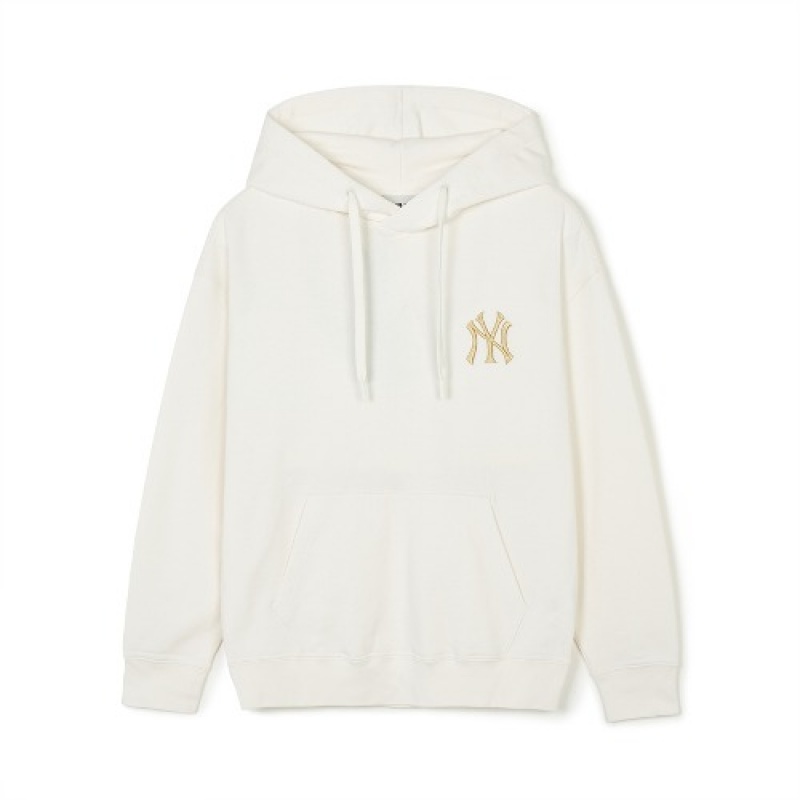 MLB New Year Dragon Overfit Hoodie White | Australia_MLB32335