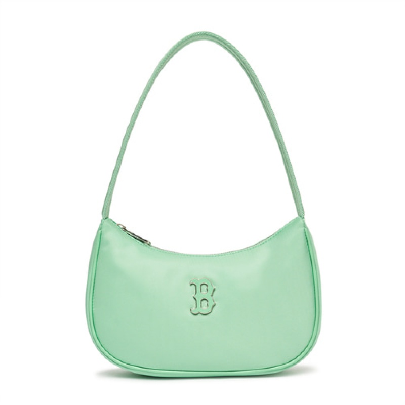 MLB Nylon Crossbody Bags Green | Australia_MLB61572