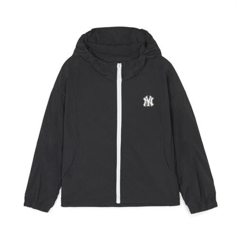 MLB Outdoor Hotsummer Wj Outerwear Black | Australia_MLB31980