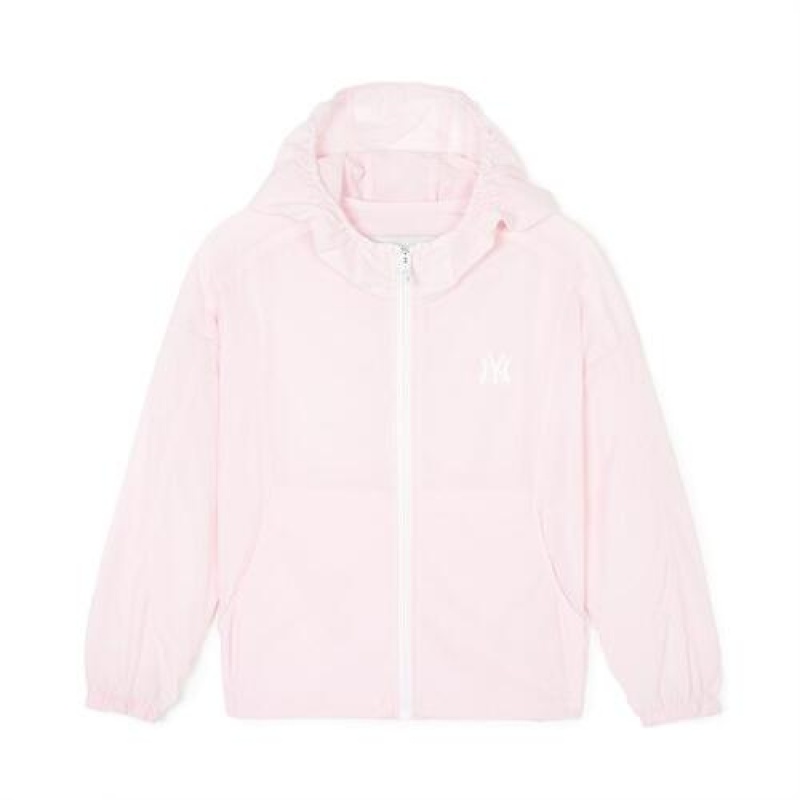 MLB Outdoor Hotsummer Wj Outerwear Pink | Australia_MLB45736