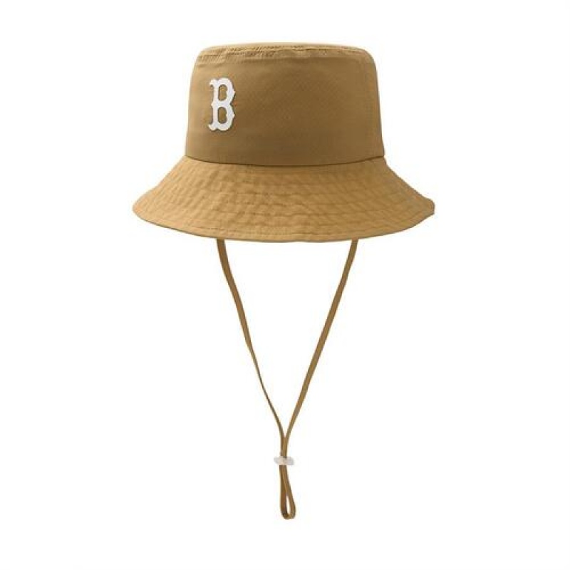 MLB Outdoor Sun Bucket Cap Yellow | Australia_MLB49019