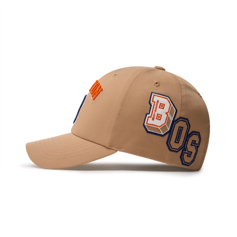 MLB Pop Varsity Structured Baseball Caps Beige | Australia_MLB40041