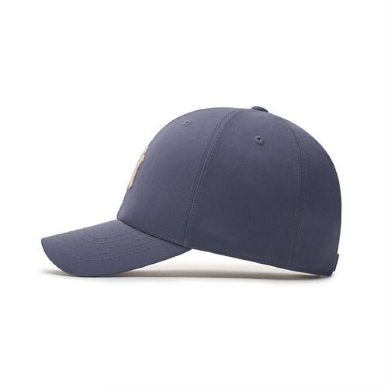 MLB Premium Basic Small Logo Structured Baseball Caps Grey | Australia_MLB13799