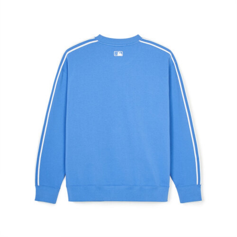 MLB Sportvie Varsity Overfit Track Sweatshirts Blue | Australia_MLB65391